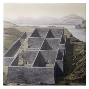 Carreau Restes d'un palais d'Inca chez Callo, Pérou, de
