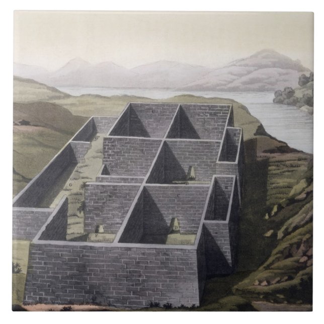 Carreau Restes d'un palais d'Inca chez Callo, Pérou, de (Devant)