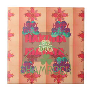 Carreau Restez béni Bonne Saint Patrick Jour Hakuna Matata