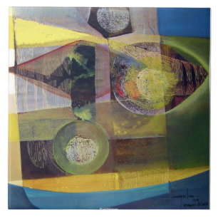 Carreau Résumé de paysage Buenos Aires 22x17.25