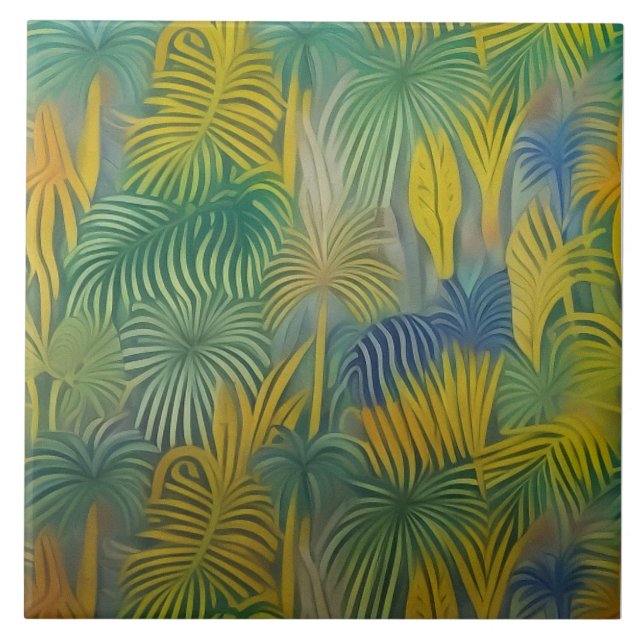 Carreau Résumé des rêves tropicaux (Devant)