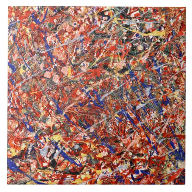 Carreau Résumé - Peinture - Suicide de clown (Devant)