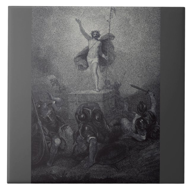 Carreau Résurrection de Jésus-Christ (Devant)