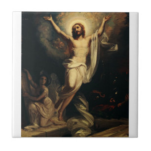 Carreau Résurrection du Christ par Robert Wilhelm Ekman