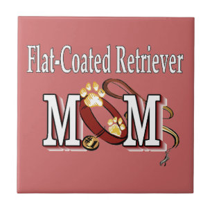 Carreau Retriever à couche plate Cadeaux de maman