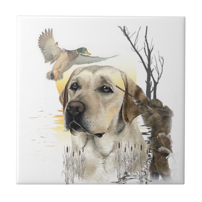 Carreau Retriever du Labrador (Devant)