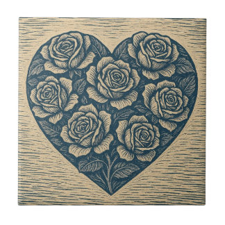 Carreau Rétro du vieux monde