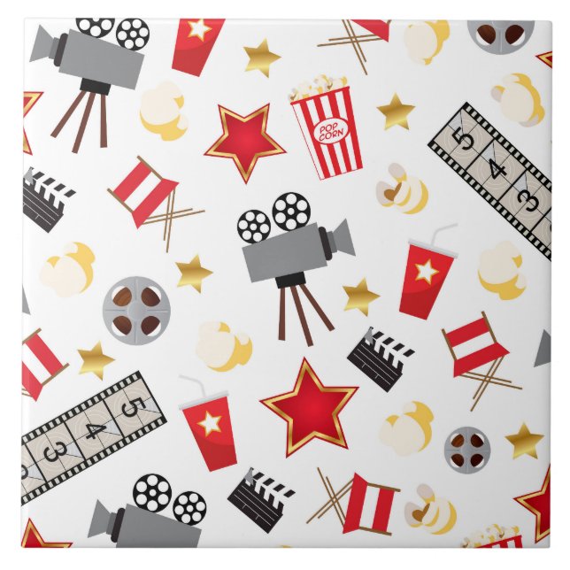 Carreau Rétro théâtre de films temporaire/théâtre (Devant)