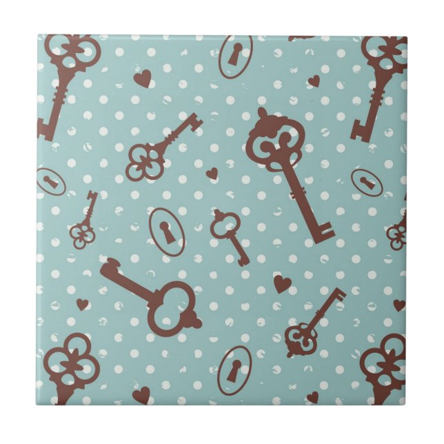 Carreau Rétros clés de Valentine (Devant)