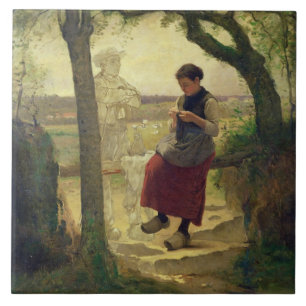Carreau Rêvant de son Love, 1901
