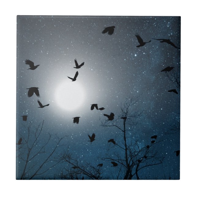 Carreau Rêve céleste bleu (Devant)