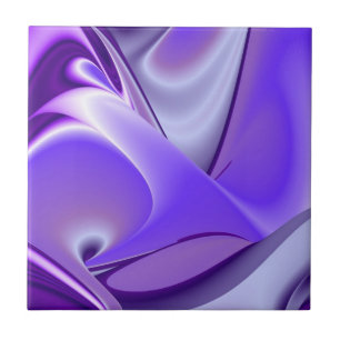 Carreau Rêves arc-en-ciel à fleurs violettes