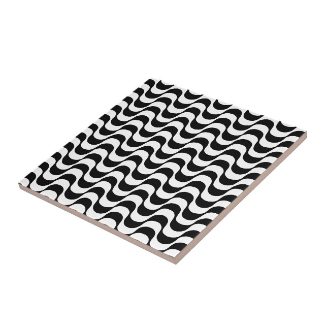 Carreau Revêtement décoratif "calçadão" de Copacabana (Côté)