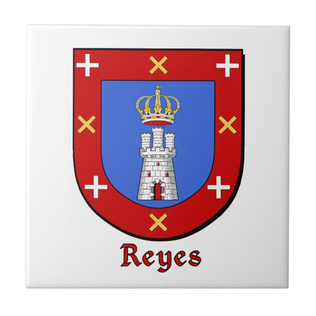 Carreau Reyes Family Shield (Devant)