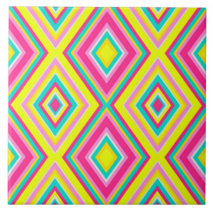 Carreau Rhombus géométrique sans couture forme moderne ten