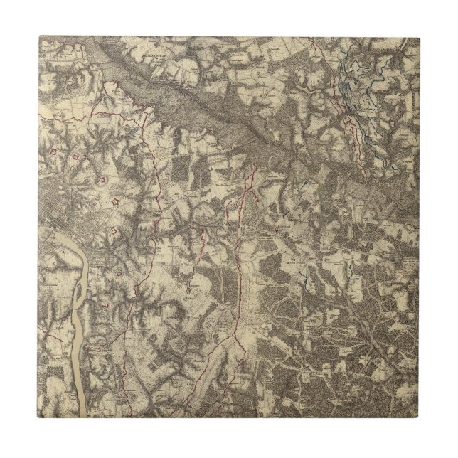 Carreau Richmond, la Virginie (Devant)