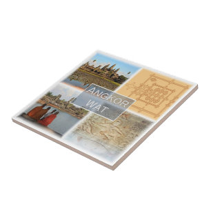 Carreau Rif. KH * Cambodge, Angkor Vat,