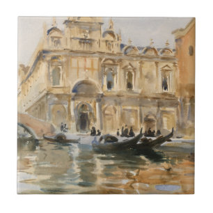 Carreau Rio dei Mendicanti, Venise par John Singer Sargent