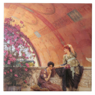 Carreau Rivaux féminins (par Sir Lawrence Alma-Tadema)