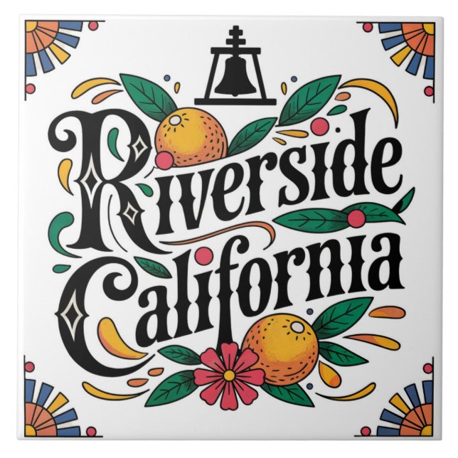 Carreau Riverside California (Devant)