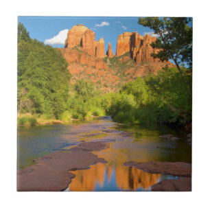 Carreau Rivière à Red Rock Crossing, Arizona