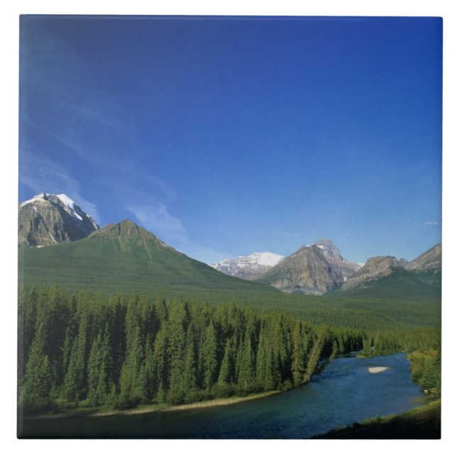 Carreau Rivière Bow près du parc national Banff en Alberta (Devant)
