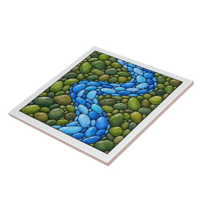 Carreau Rivière de galets (Côté)