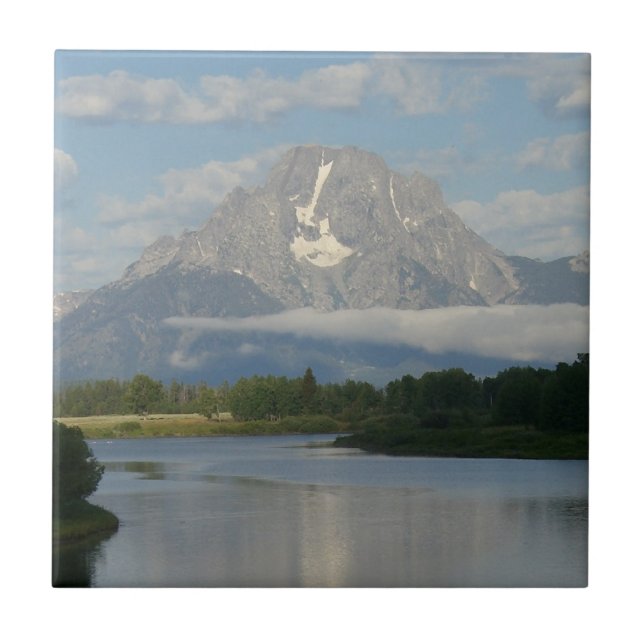 Carreau Rivière Jackson Hole au parc national de Grand Tet (Devant)