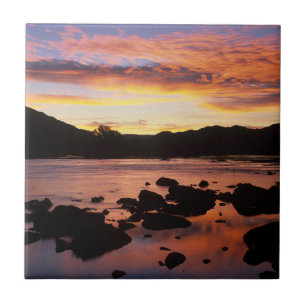Carreau Rivière Orange au coucher du soleil, Richtersveld 
