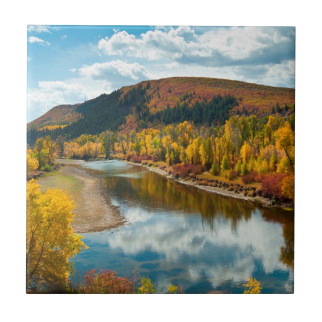 Carreau Rivière Yampa en automne (Devant)