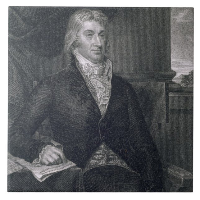 Carreau Robert R. Livingston, gravé par E. le Mackenzie (Devant)