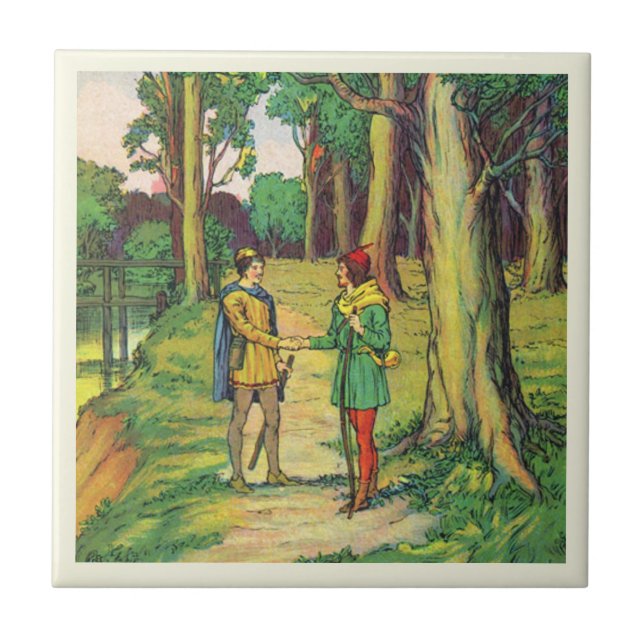 Carreau Robin des Bois et Petit Jean  (Devant)