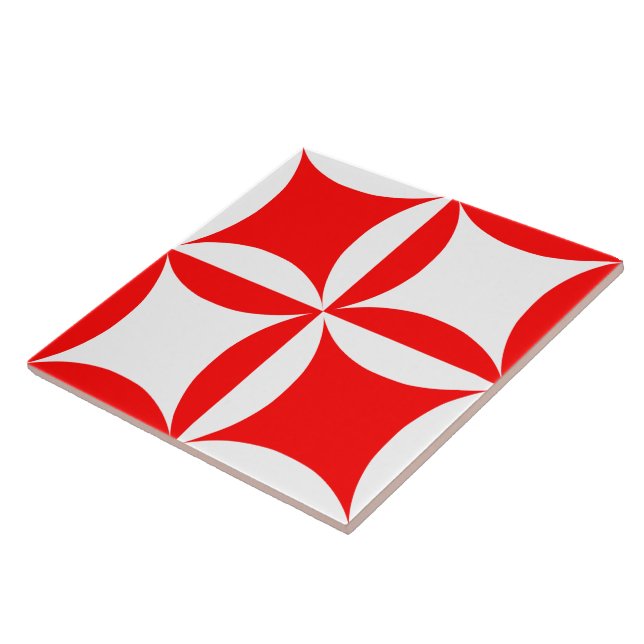 Carreau Roboter Peter pour payer Paul Motif rouge (Côté)