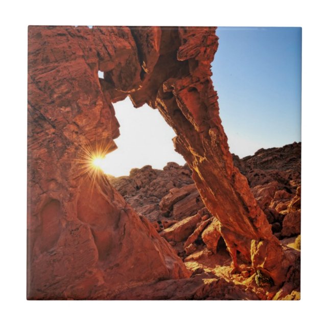 Carreau Roche d'éléphant dans la vallée du feu (Devant)