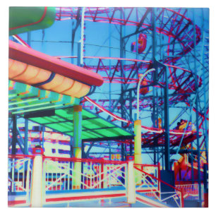 Carreau Rollercoaster Vintage couleur bonbon