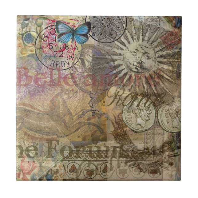 Carreau Rome Italy Travel Vacation (Devant)