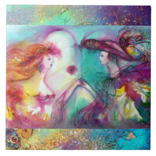 CARREAU ROMEO ET JULIET / PARKES BLEUS D'OR