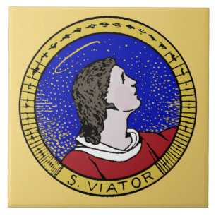 Carreau Rondel de Saint Viateur de Lyon le Catéchiste (LD 