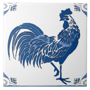 Carreau Rooster, Hollandais Delft Look Carrelage céramique