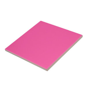 Carreau Rose brillant (couleur unie)