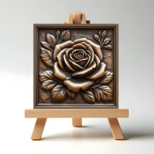Rose de bronze