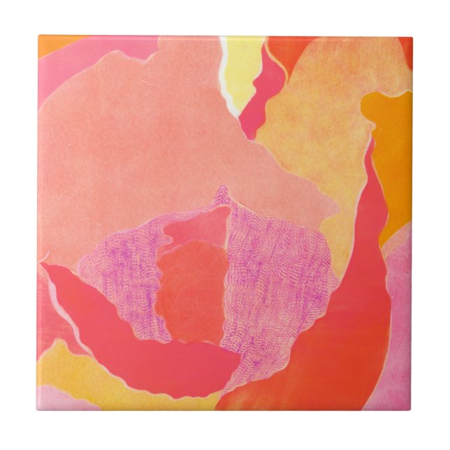 Carreau Rose de chou IV (Devant)