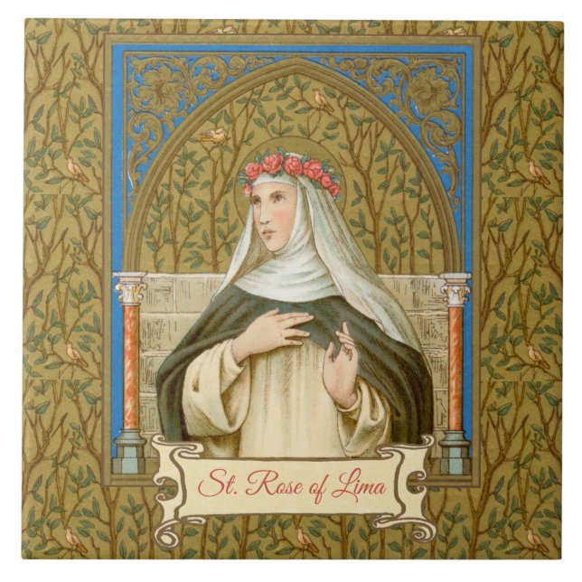 Carreau Rose de Lima (BK 020) (Devant)