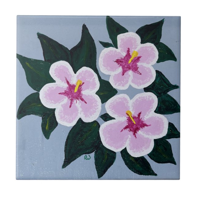 Carreau Rose de Sharon (Devant)