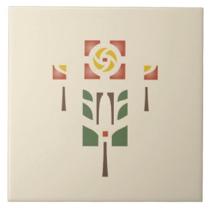 Carreau "Rose de thé " adoptif de Hélène