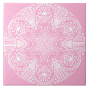 Carreau Rose Mandala