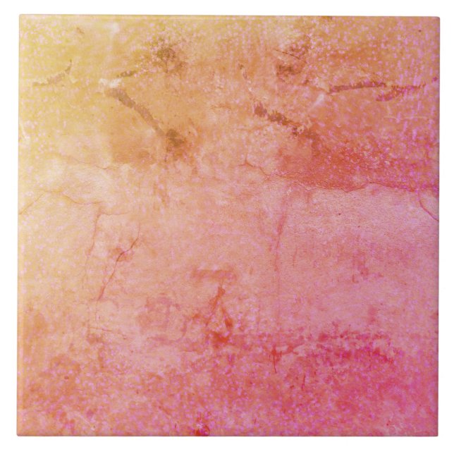 Carreau rose or céramique (Devant)