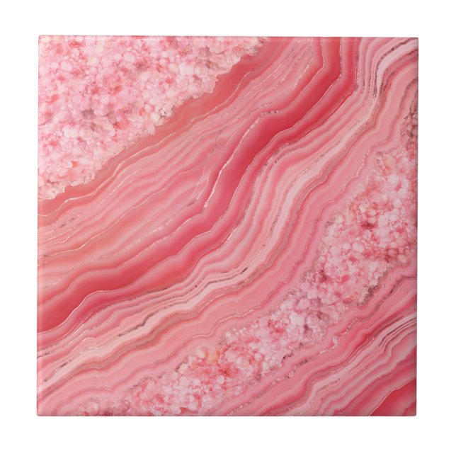 Carreau Rose Quartz marble Digital Art (Devant)