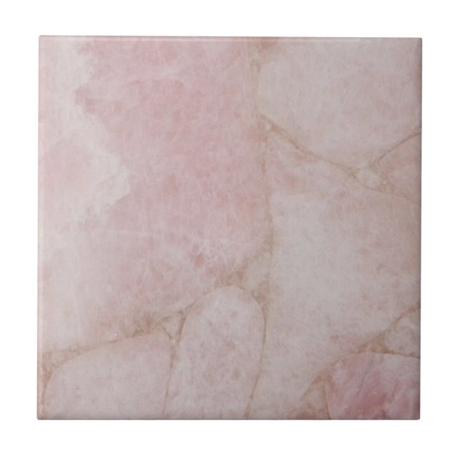 Carreau Rose quartz marbre rose Imprimer (Devant)