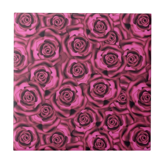 Carreau Rose rose (Devant)